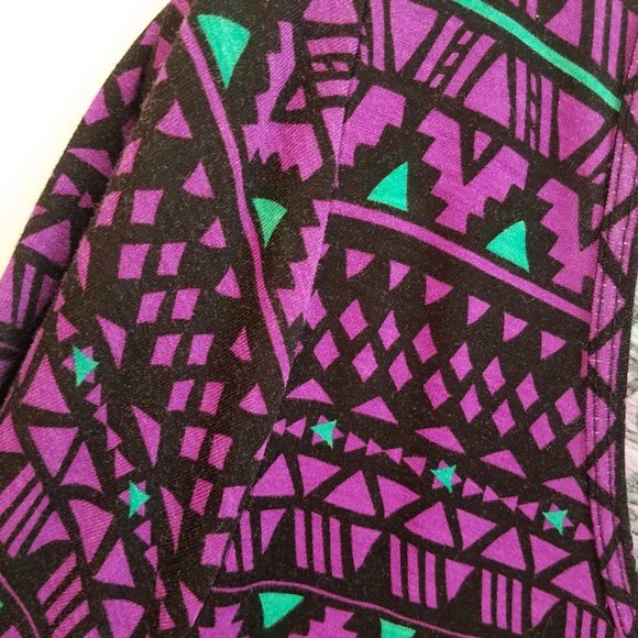 LuLaRoe Women's Purple Hi Lo Shirt Top Blouse - Picture 4 of 10